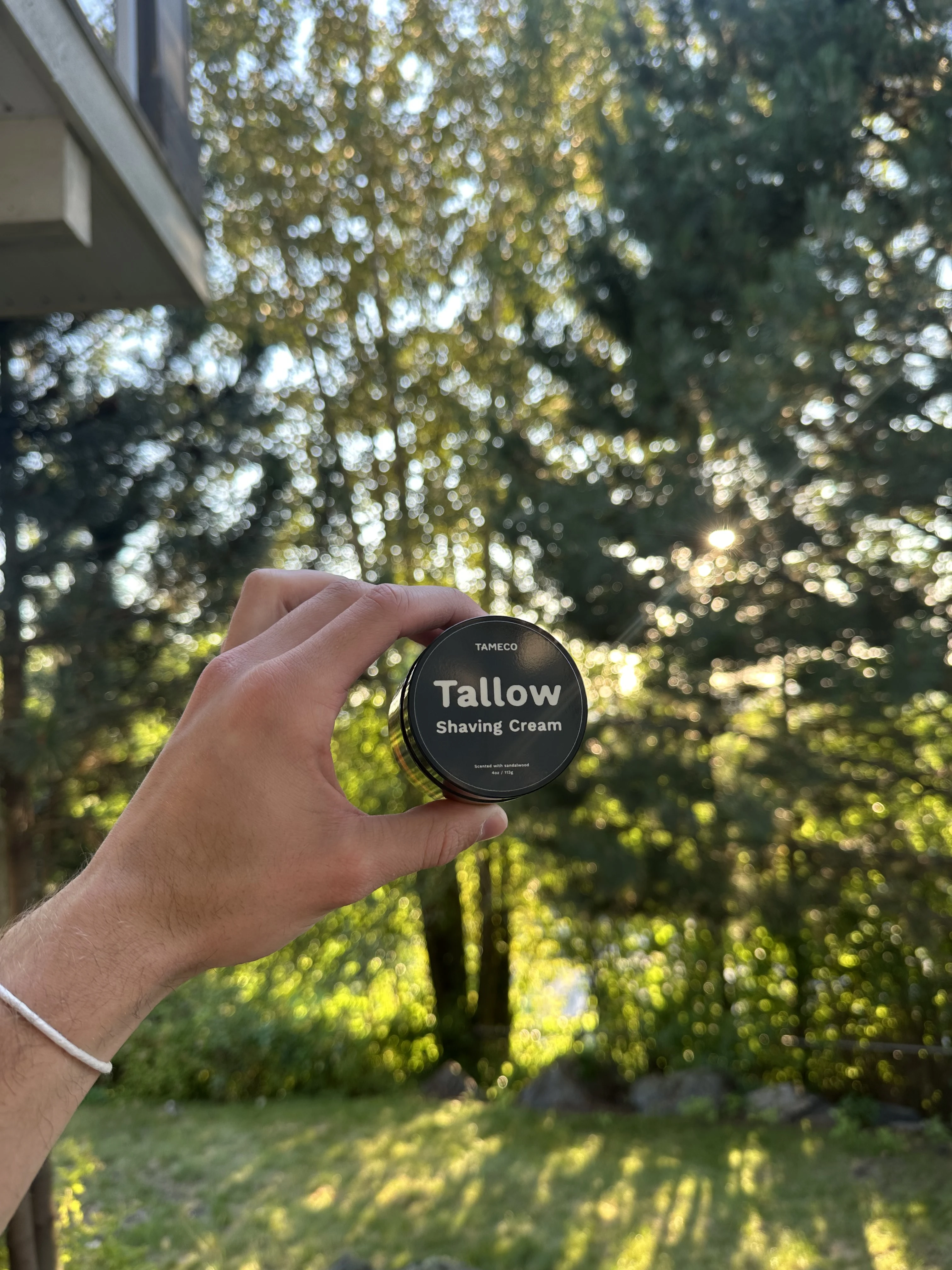 Today's batch of Tameco tallow shaving cream